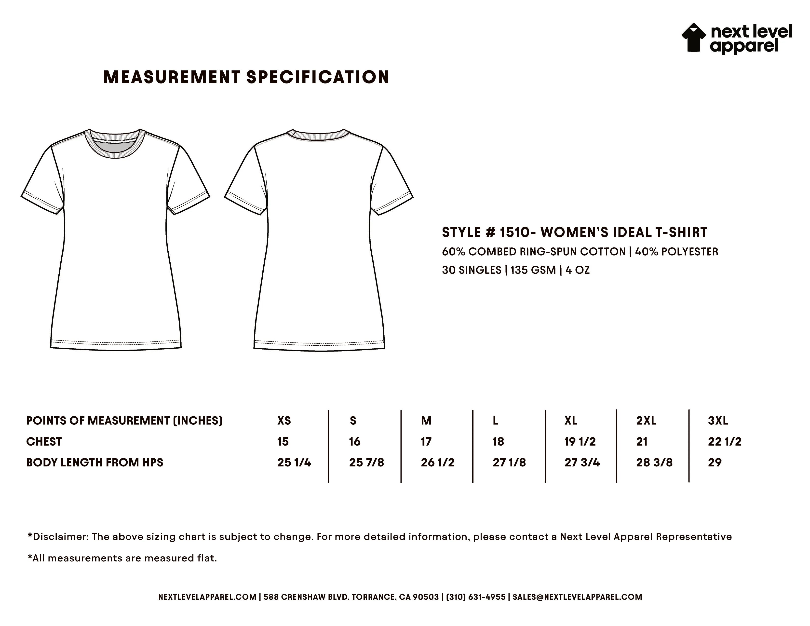 Bendecida Fitted Tee (not cropped)