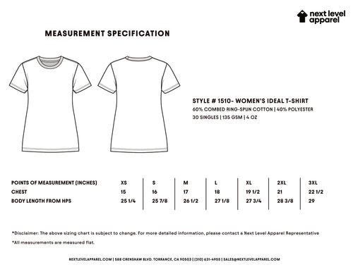 Bendecida Fitted Tee (not cropped)